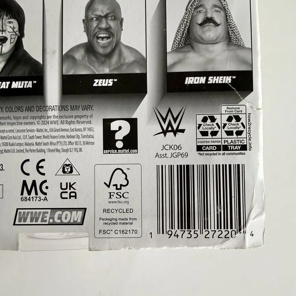 Mattel wwe great